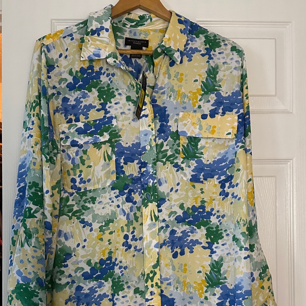Investments Multicolor Floral Blouse
